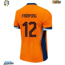 Nederland Jeremie Frimpong #12 Hjemmedrakt EM 2024 Kortermet